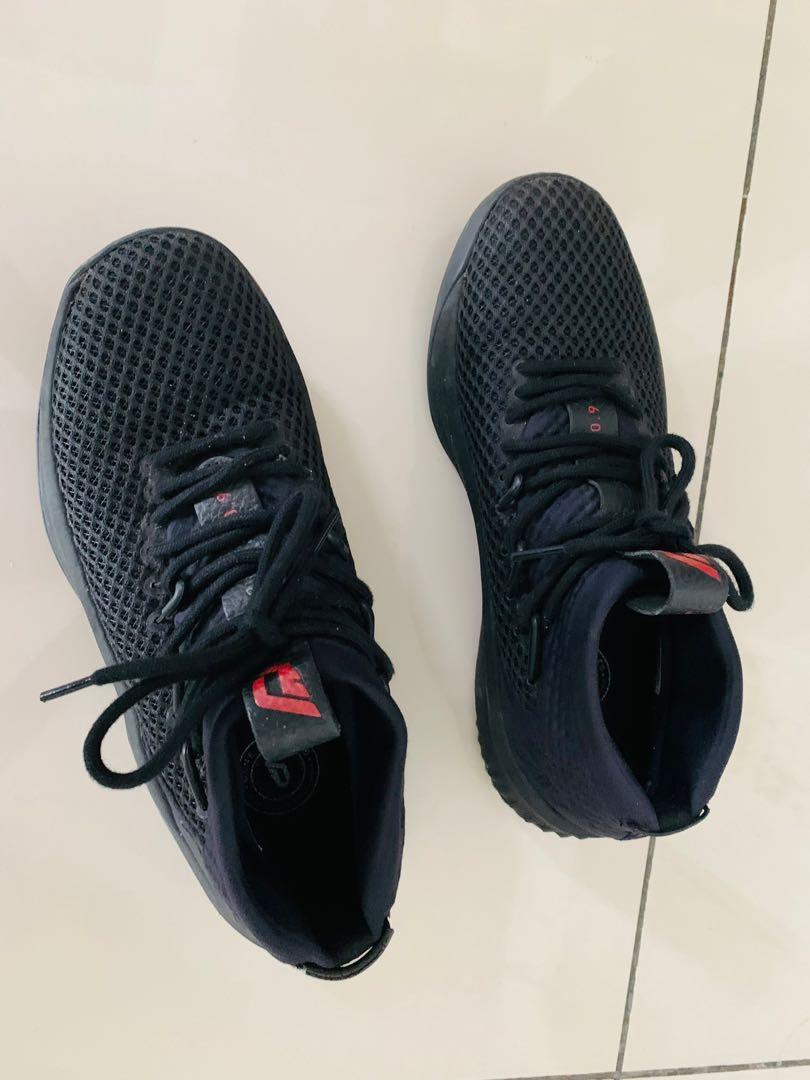 Adidas dame 4 all black hotsell
