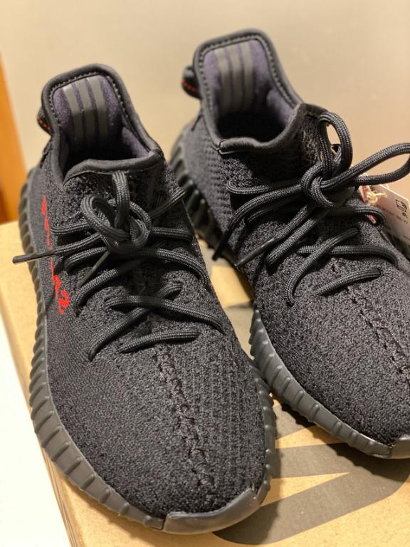 Adidas Yeezy 350 v2 black red eu38 Women s Fashion Footwear
