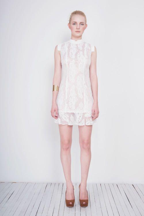 aijek lace dress in PINK Women s Fashion Dresses Sets Dresses