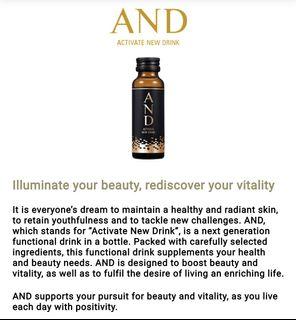 Anti-aging essence drink - Illuminate your beauty, rediscover your vitality