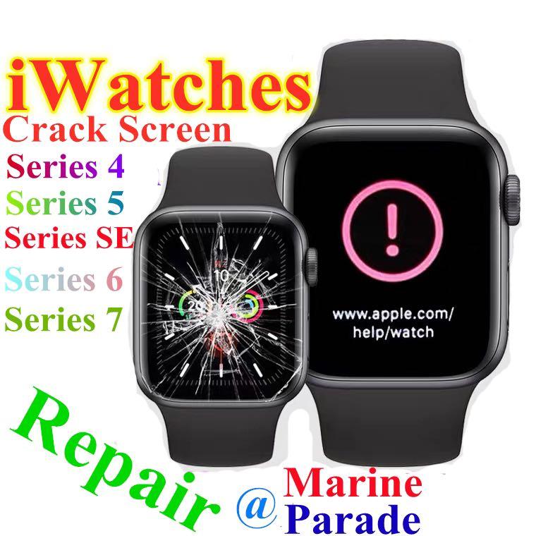 Apple watch chipped screen sales