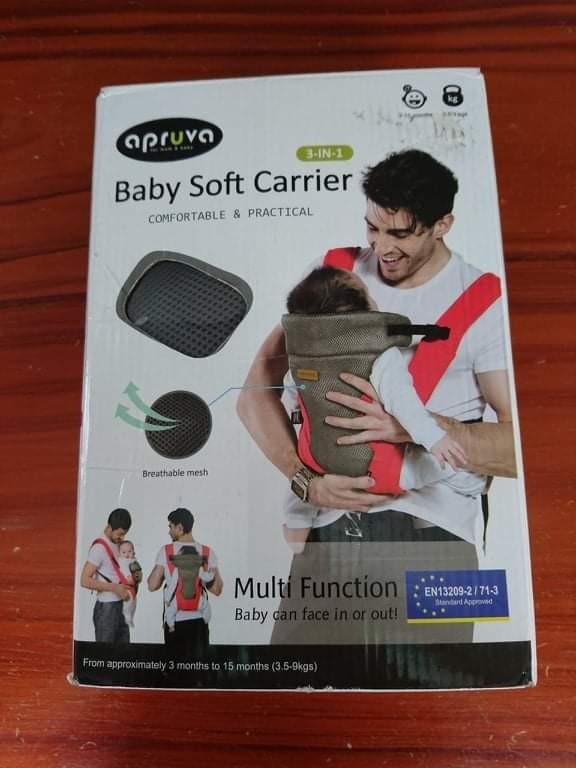 Apruva 3 in 1 Baby Soft Carrier, Babies & Kids, Going Out, Carriers