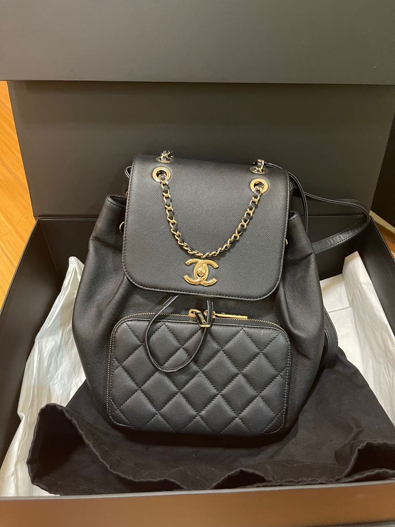 Authentic Chanel business affinity backpack ghw Luxury Bags