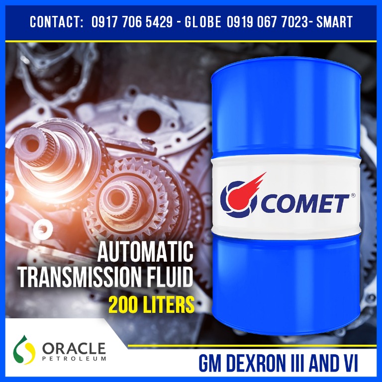 Automatic Transmission Fluid GM Dexron III and VI DRUM 200L, Car Parts
