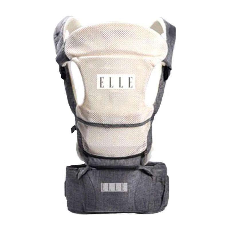 Baby carrier with hip seat brand Elle Babies Kids Going Out