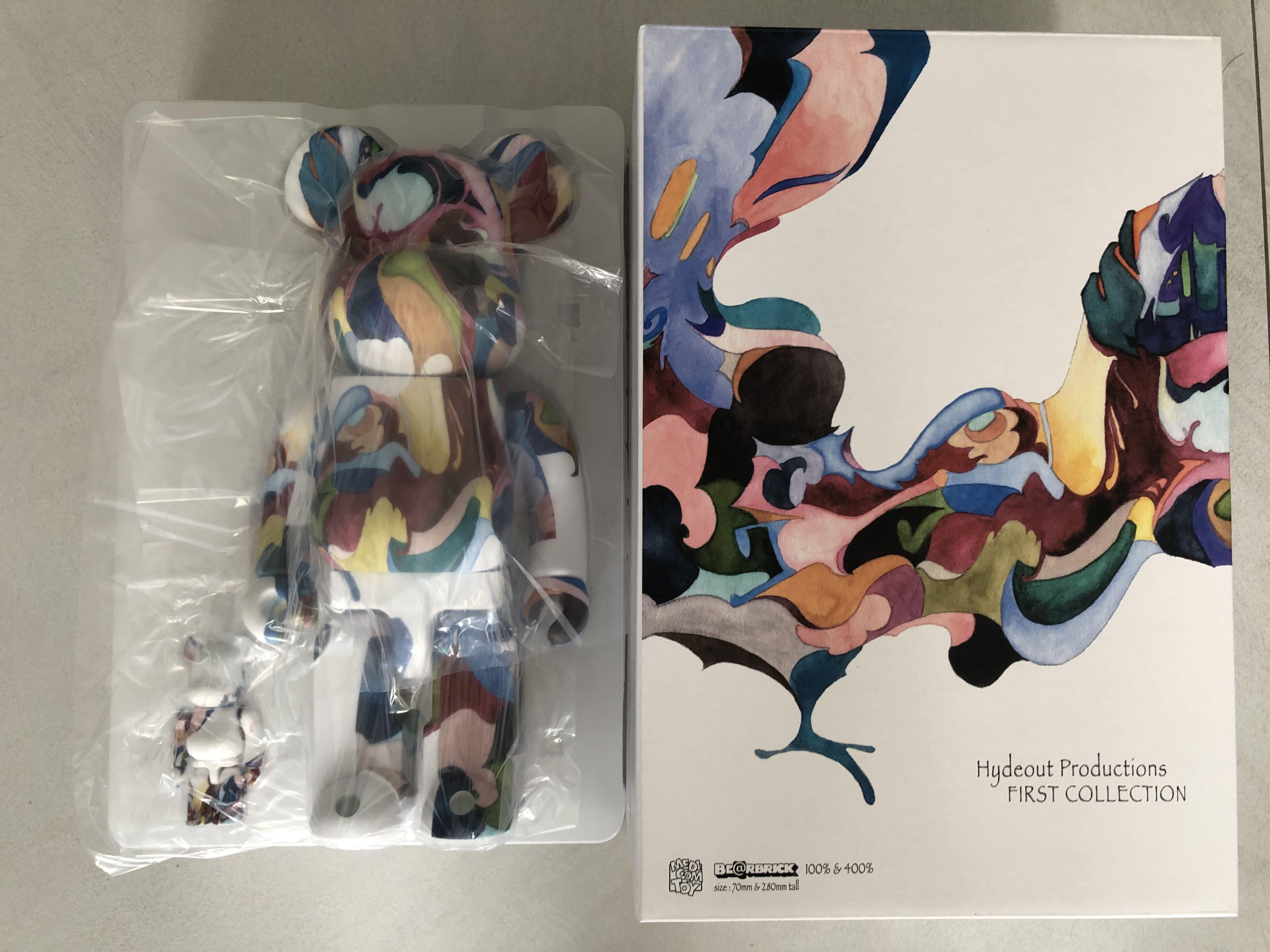 Bearbrick nujabes 100%+400%, 興趣及遊戲, 玩具& 遊戲類- Carousell