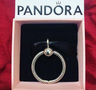 🔥BIG SALE 🔥 PANDORA AUTHENTIC SMALL O PENDANT CHARM FOR NECKLACE