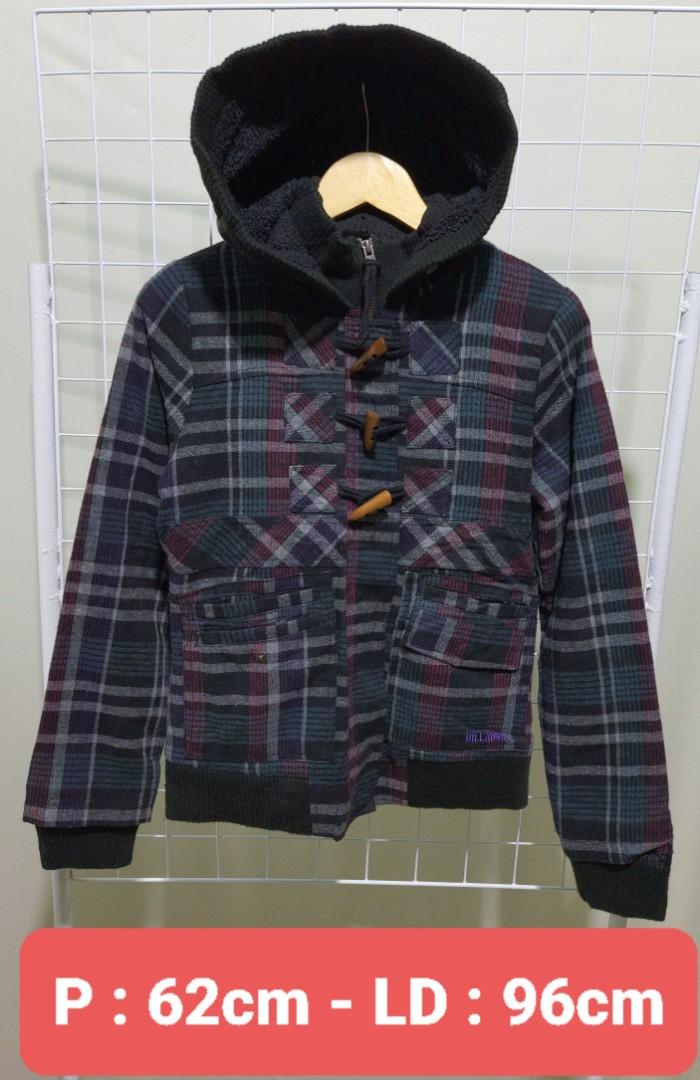 Billabong Toggle Wooden Plaid 