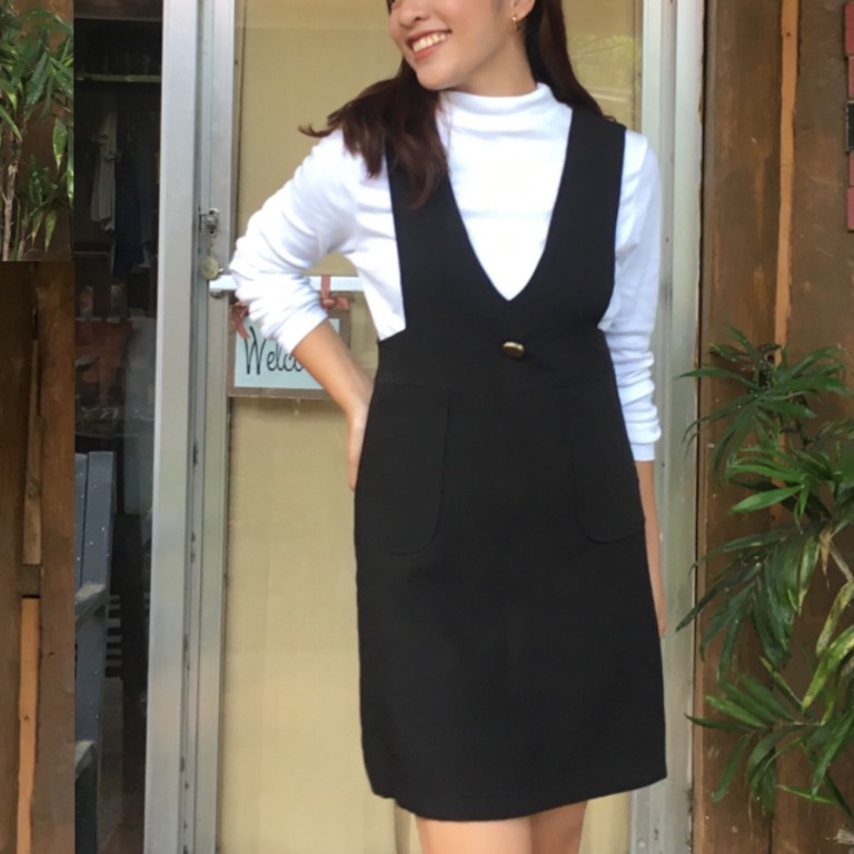Jumper dress korean sale