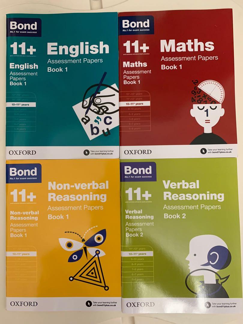 Bond 11+, Hobbies & Toys, Books & Magazines, Assessment Books on Carousell