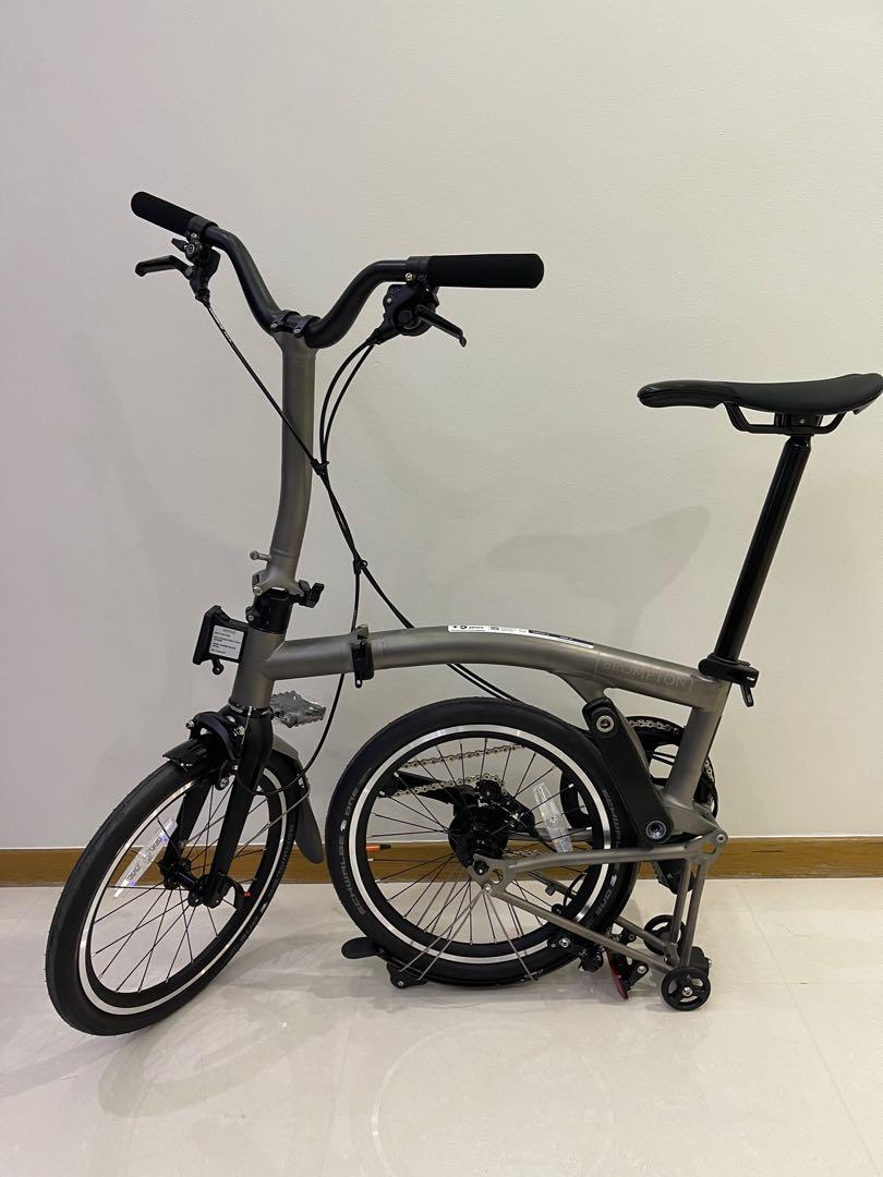 Brompton T Line M4L Sports Equipment Bicycles Parts Bicycles