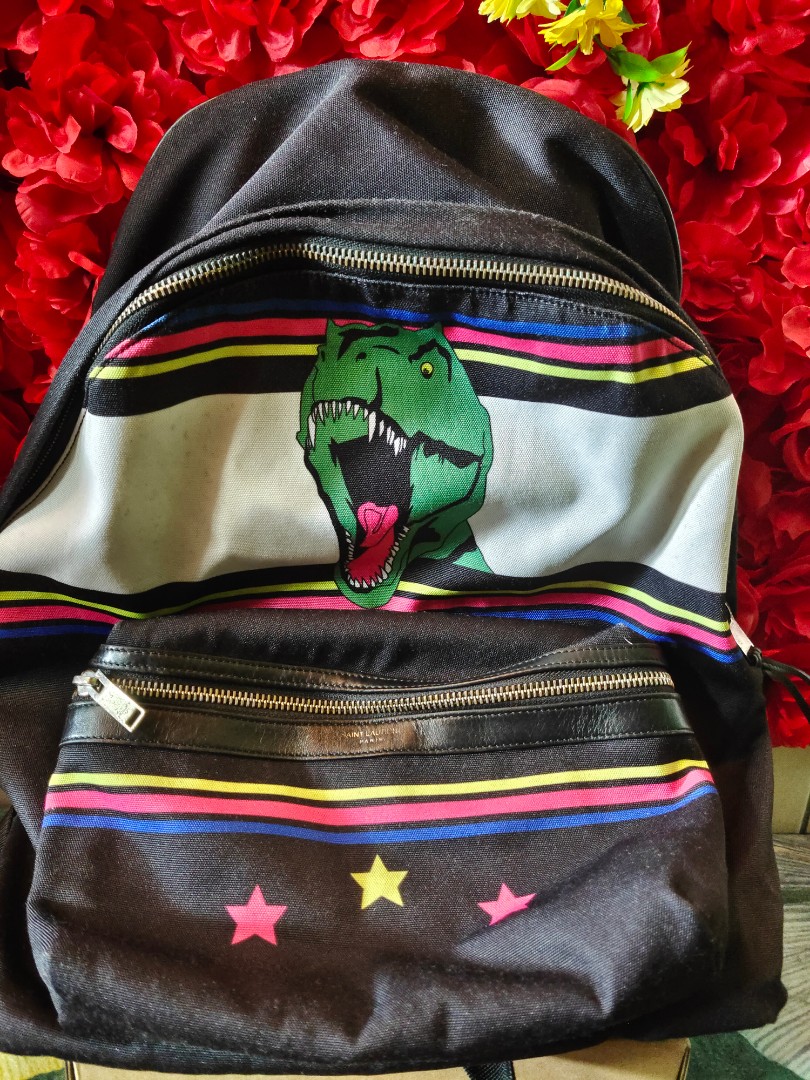 Saint laurent dinosaur backpack new arrivals