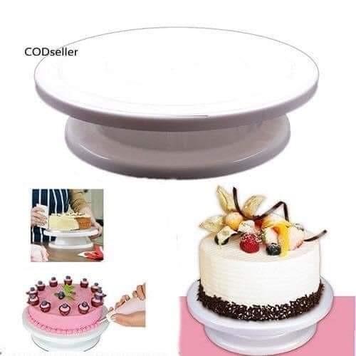 CAKE TURNTABLE (Category: Bakeware) located in Manila. Submitted by imeldacsantiago (Listing ID 1147680547, Image 1). Description: CAKE TURNTABLE CODE SEAN01172025 PRICE 240 CUT OFF OF ORDERS 11AM (SAME DAY DELIVERY WITHIN MANILA AREA) VIA GRAB, LALAMOVE MOP: COD (MANILA AREA, CAVITE,BULACAN NEXT DAY DELIVERY) GCASH (MANILA, CAVITE, BULACAN AREA, SAME DAY DELIVERY) BDO REMITTANCE CENTERS PLS PM US FOR ORDERS AND INQUIRIES.TIA.