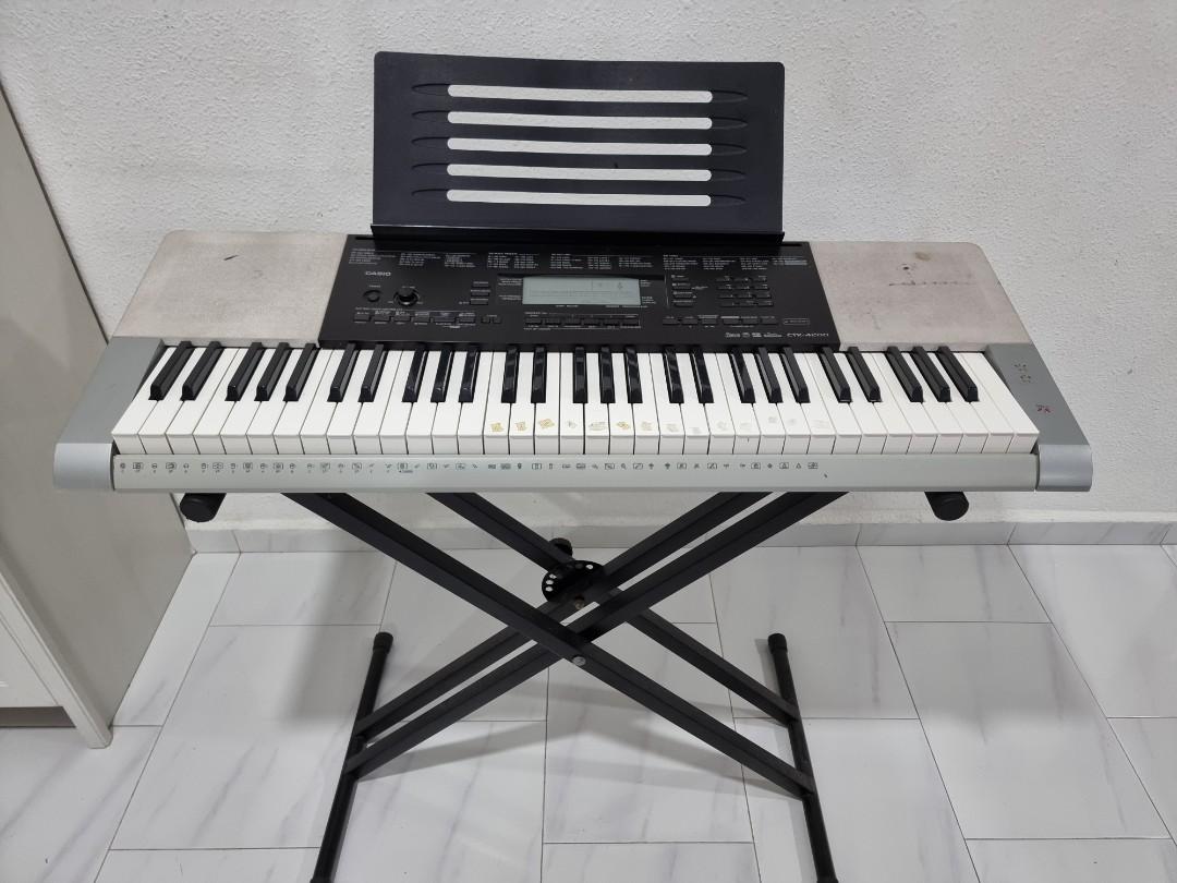 Casio Piano Keyboard with stand, Hobbies & Toys, Music & Media, Musical