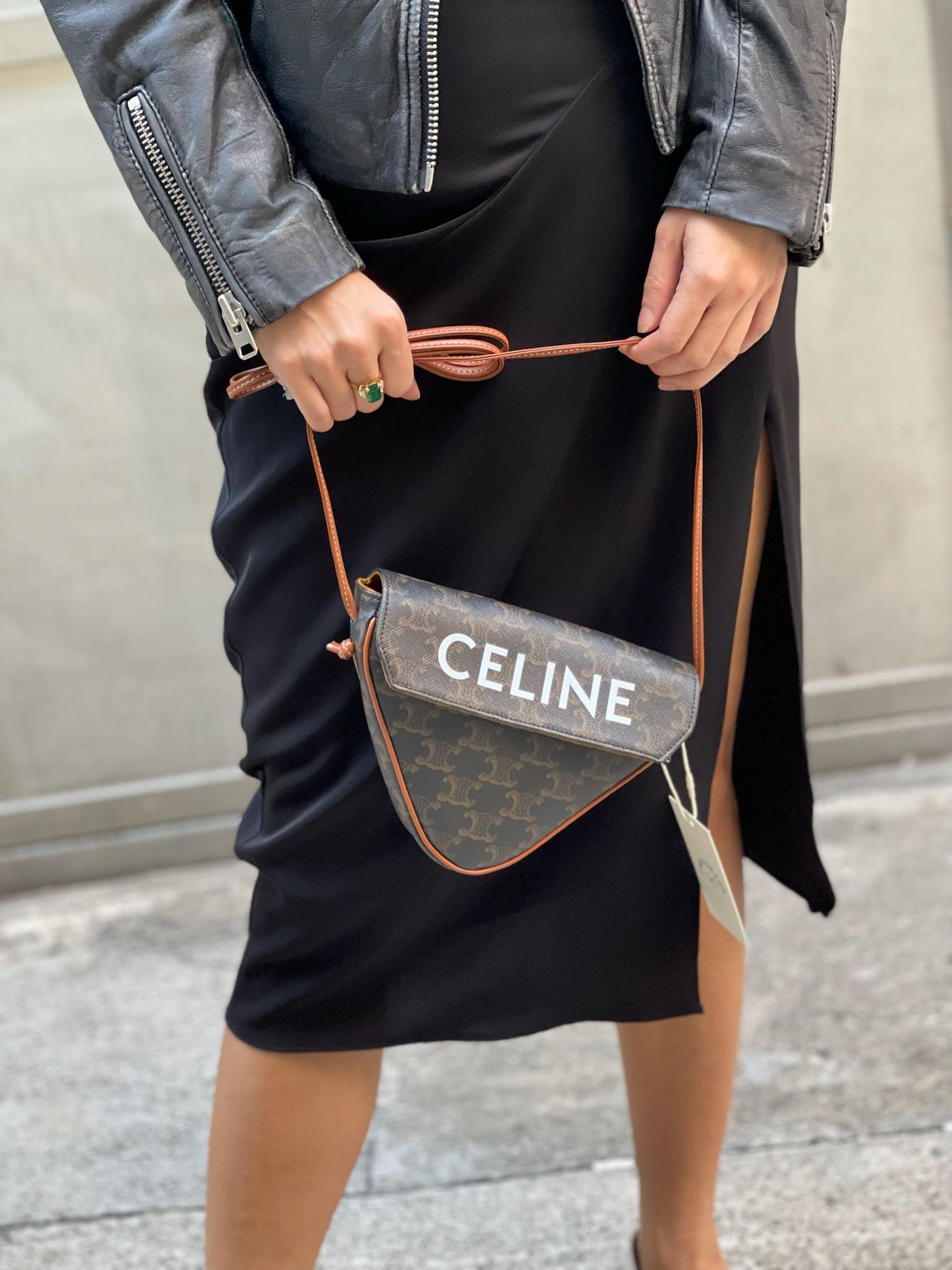 Celine triangle bag hotsell