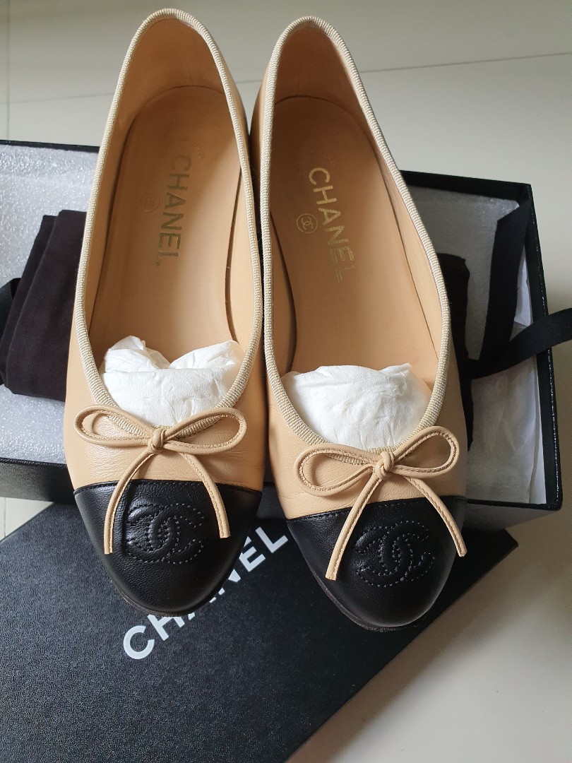 Chanel Ballerina Flats, Women's Fashion, Footwear, Flats on Carousell