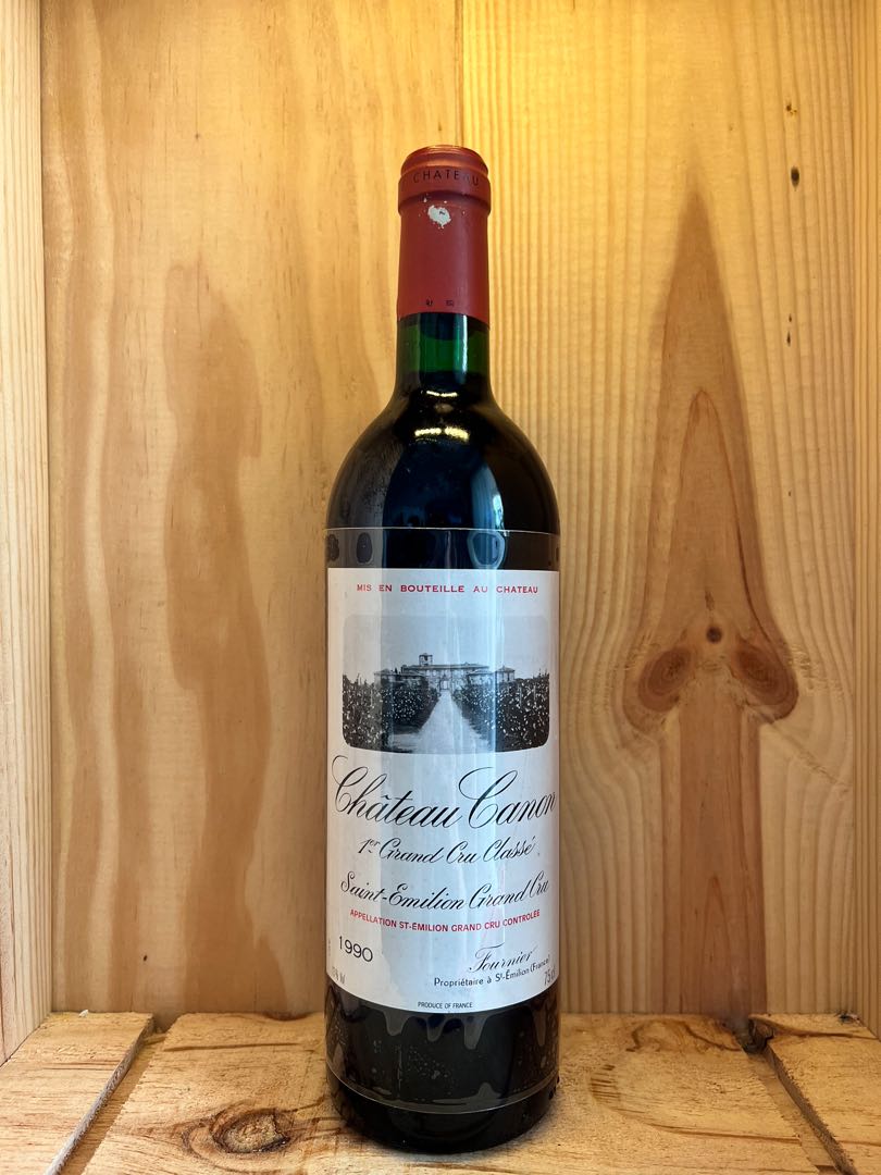 CHATEAU CANON 1ER GRAND CRU CLASSE B 1990, Food & Drinks, Alcoholic ...