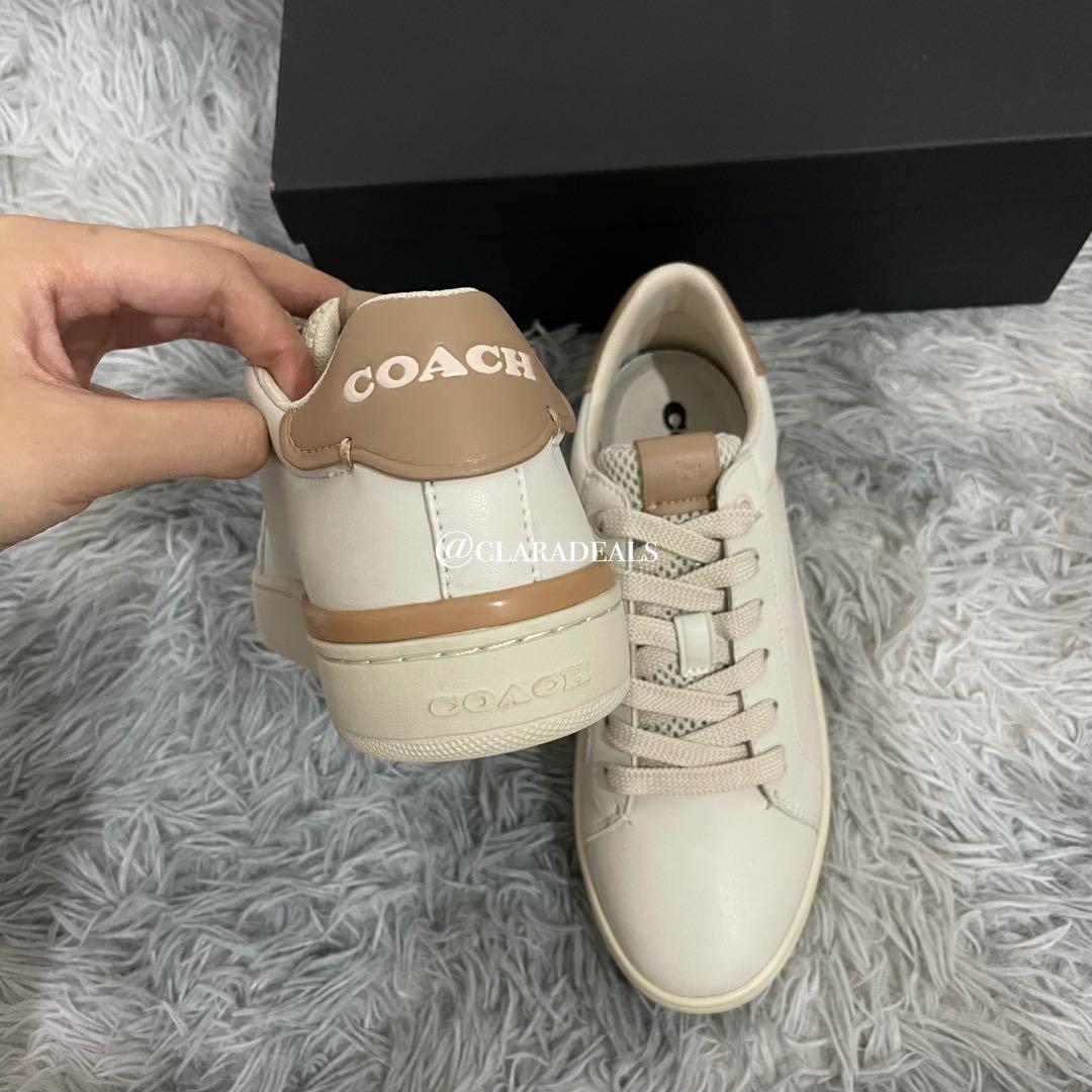 Coach white hotsell sneakers womens