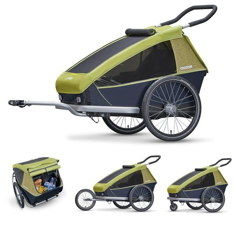 Croozer bike trailer running stroller