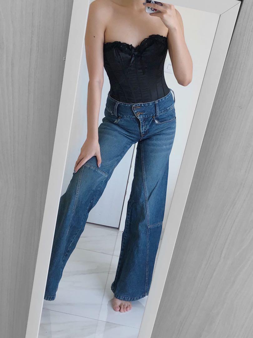 CUTBRAY LONG JEANS FLARE CELANA PANJANG 
