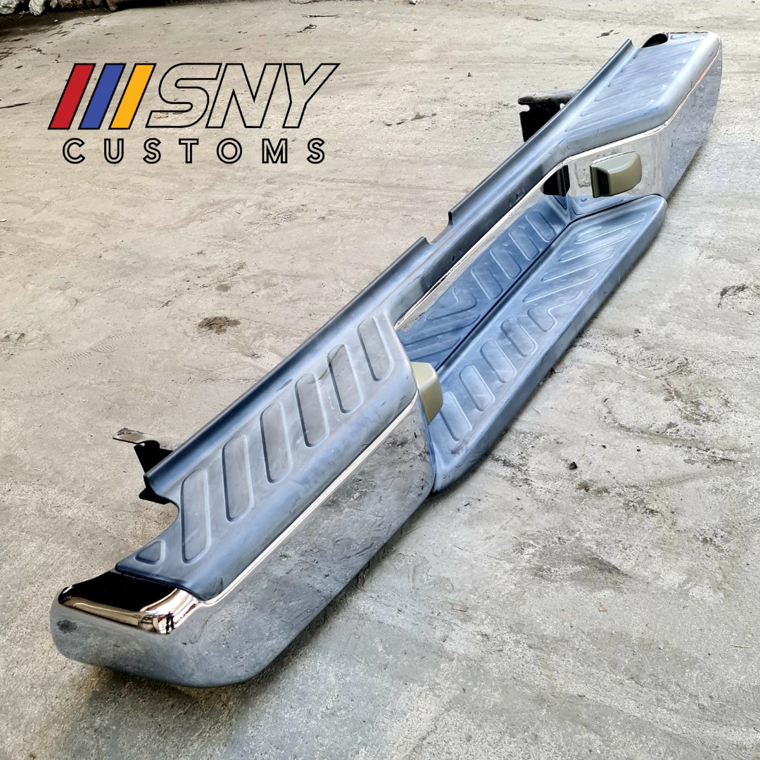 Nissan navara deals rear bumper parts