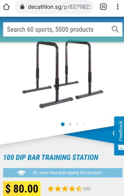 Decathlon Parallel bars Sports Equipment Exercise Fitness