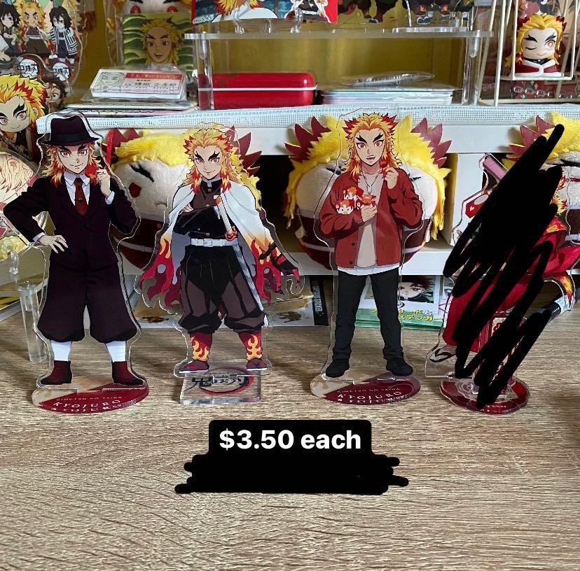 Miscellaneous goods Kyojuro Rengoku Demon Slayer: Kimetsu no Yaiba Oni 滅祭  ~ Anime Sannen Kinen Matsuri ~ Tora-innen ni Kyara Random Acrylic Stand, Goods / Accessories