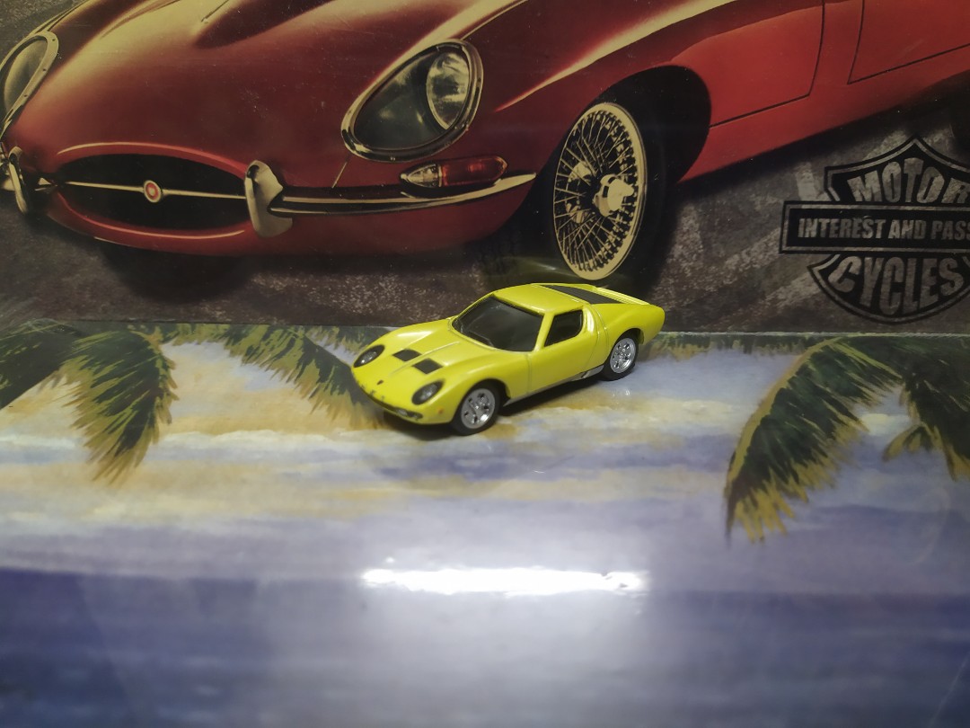 Diecast Pull back miura, Hobbies & Toys, Toys & Games on