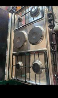 Elba Big Oven Gas Range Electric Plates