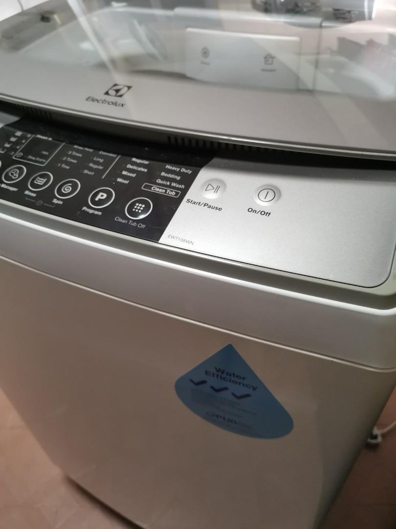 Electrolux 10kg washer, TV & Home Appliances, Washing Machines and