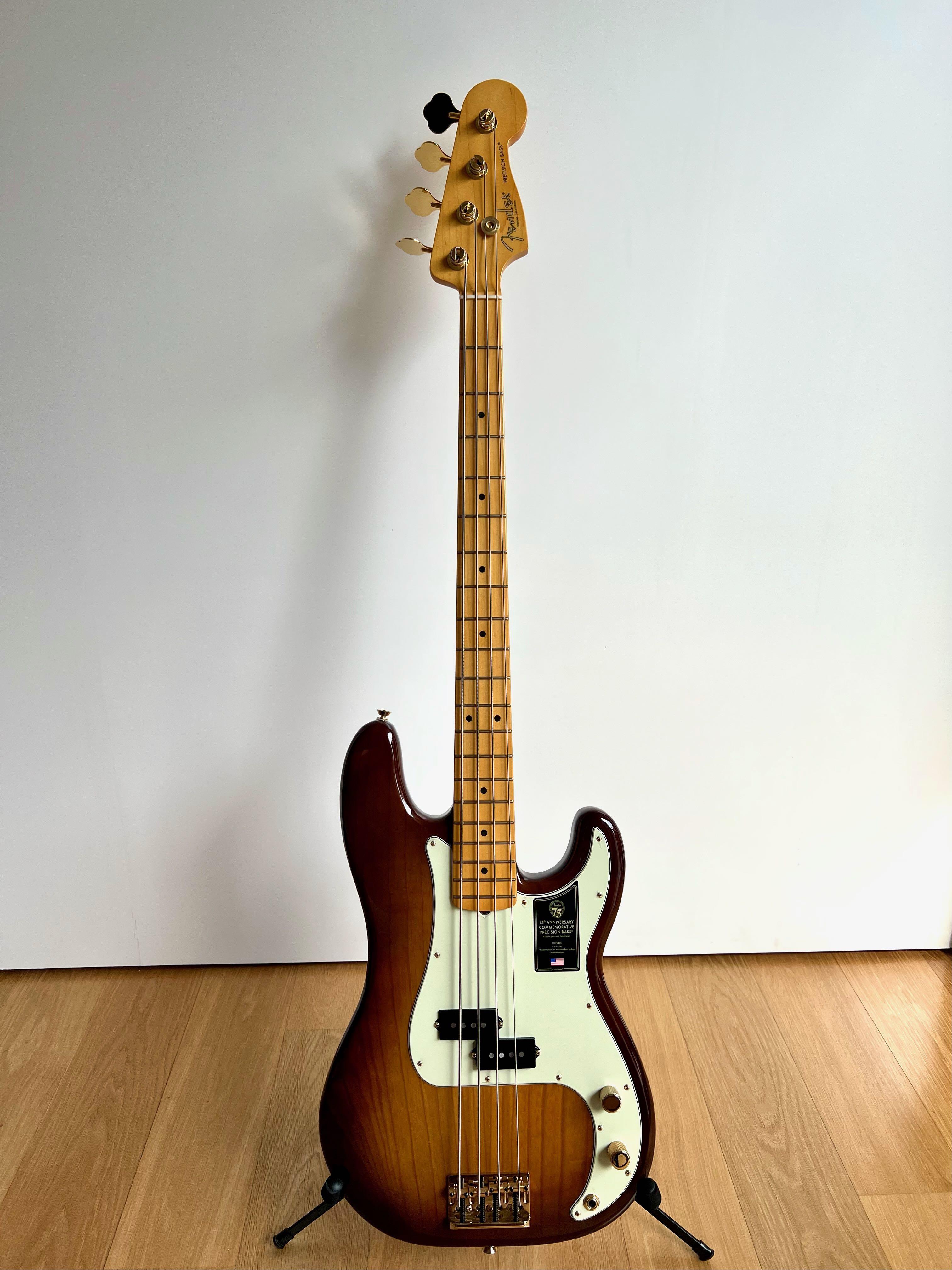 Fender Precision Bass Guitar 75th Anniversary P Bass Hobbies