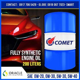 Fully Synthetic Engine Oil 0W-20 0W-30 5W30 5W40 DRUM 200L COMET