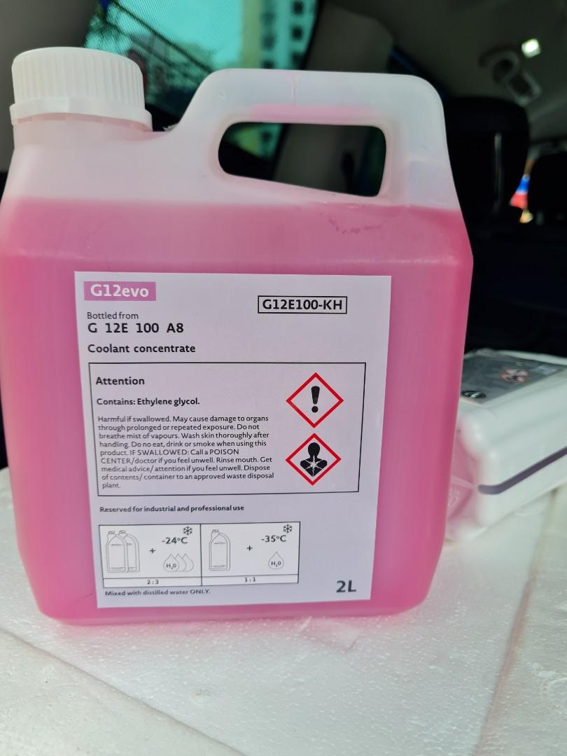 G12 Evo Concentrated 2 Litre coolant, Car Accessories, Accessories