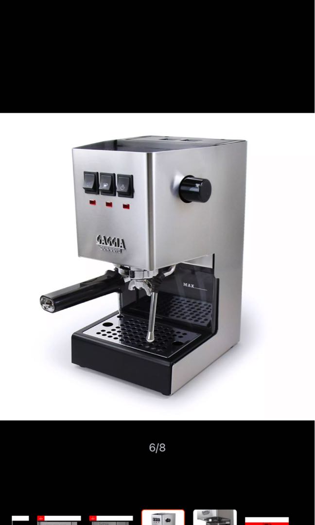 Gaggia Classic Pro Manual Espresso Machine, Furniture & Home Living