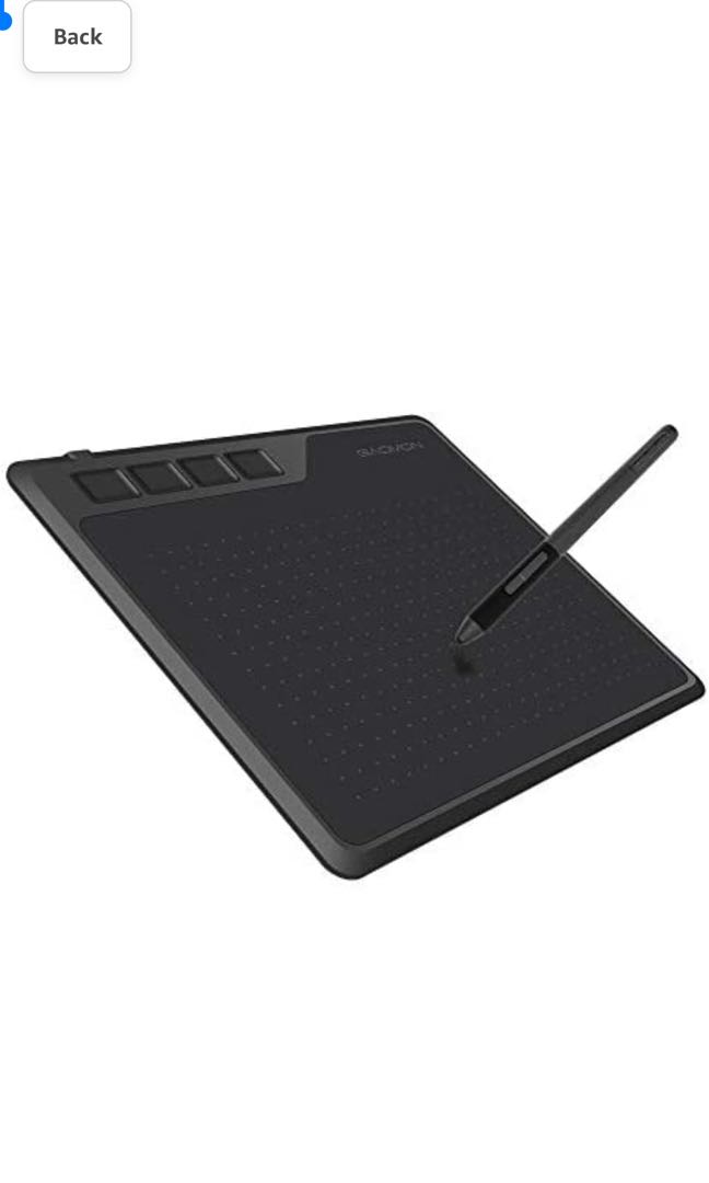 GAOMON S620 Graphics Tablet 6.5 x 4 Inches Pen Tablet with 4 Express