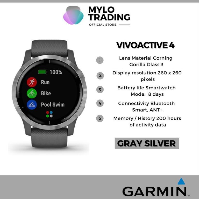 Vivoactive 4 bluetooth shop