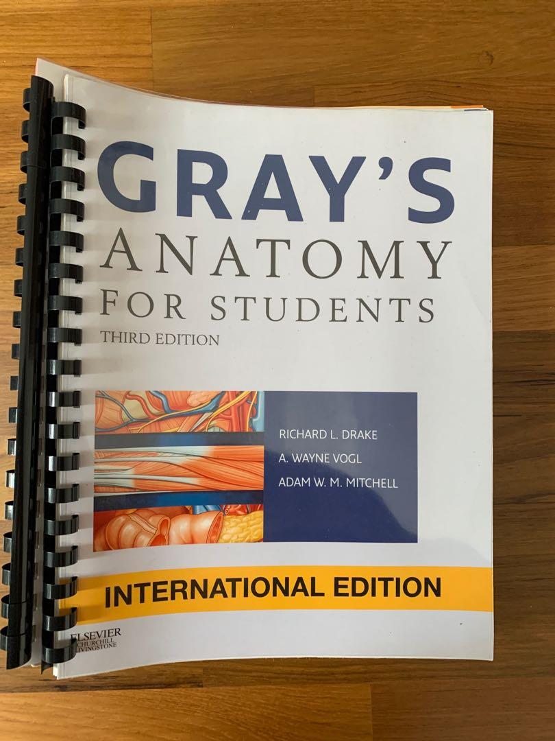 Gray’s Anatomy Textbook 3rd ED, Hobbies & Toys, Books & Magazines