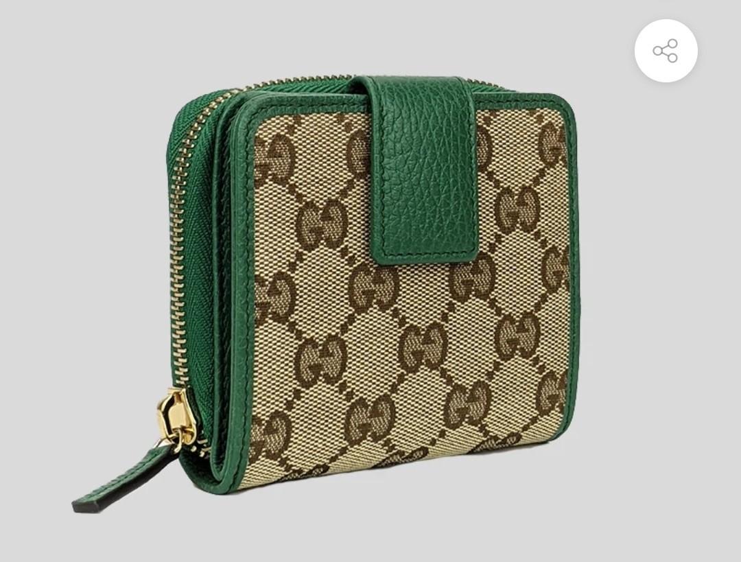 gucci wallet green