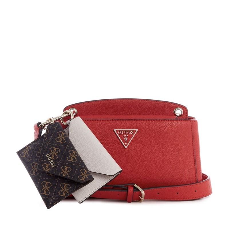 Guess Kirby Mini Crossbody Bag, Fesyen Wanita, Tas & Dompet di Carousell