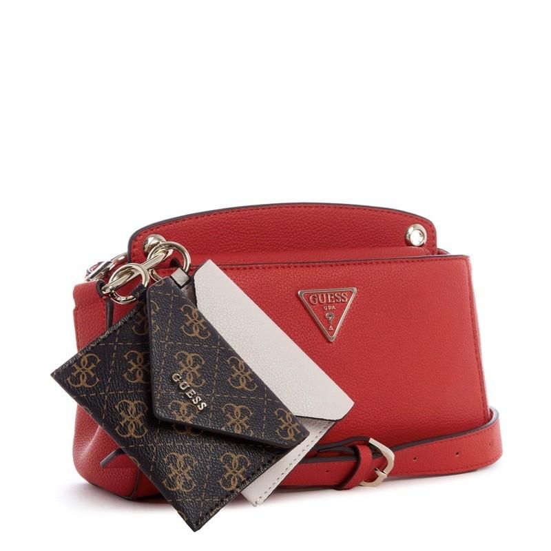 Guess Kirby Mini Crossbody Bag, Fesyen Wanita, Tas & Dompet di Carousell