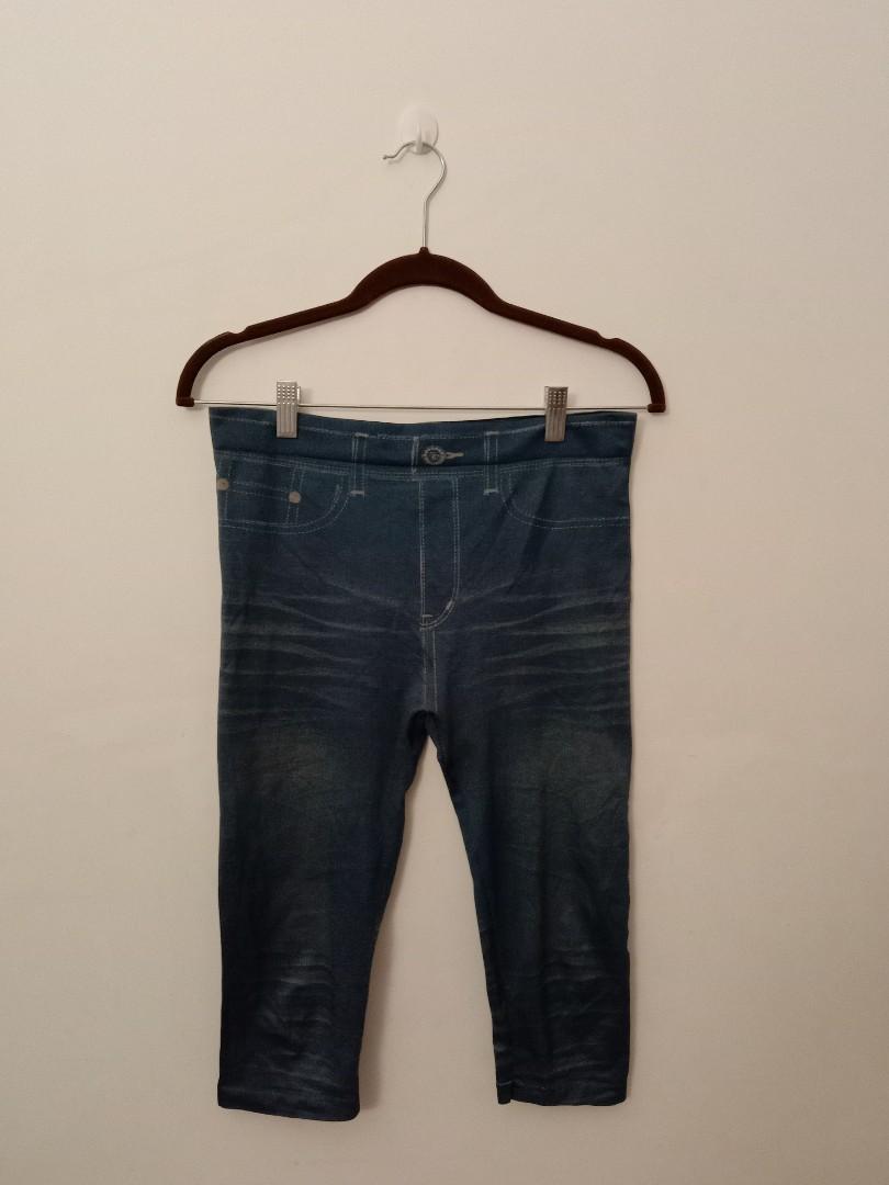 High-waist Capri Jeggings, Women's 