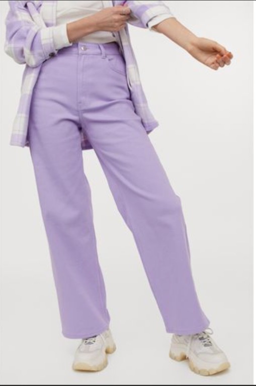 H and m twill pants deals