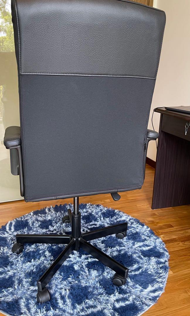 IKEA MILLBERGET Swivel chair, Murum Black, Desk Chair, Office Chair