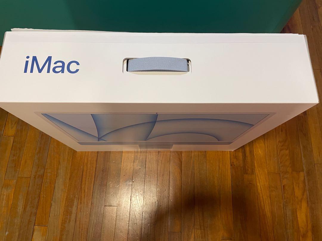 iMac 24 inch blue box, Computers & Tech, Parts & Accessories, Monitor ...