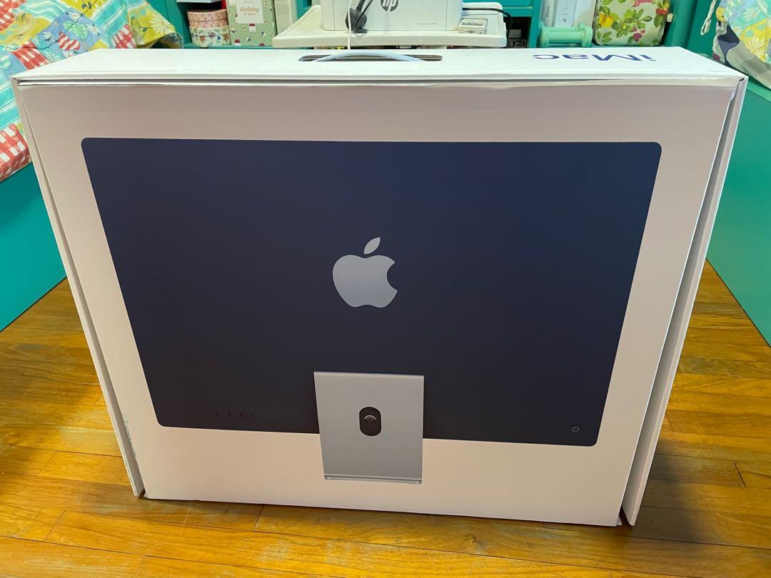 iMac 24 inch blue box, Computers & Tech, Parts & Accessories, Monitor ...