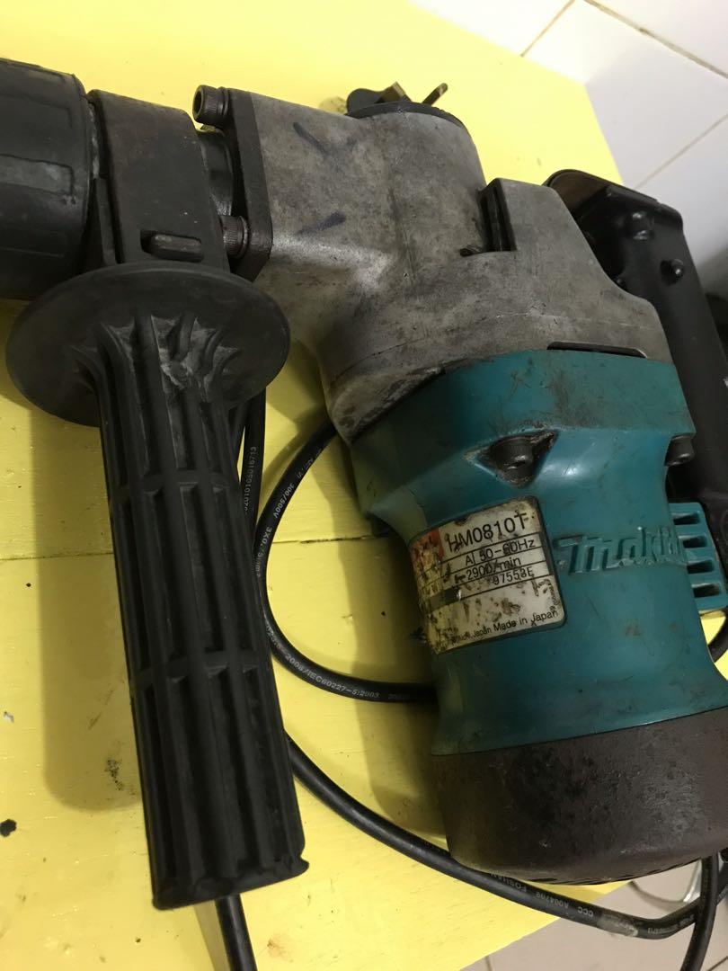 Jack hammer makita hm0810T, TV & Home Appliances, Electrical, Adaptors