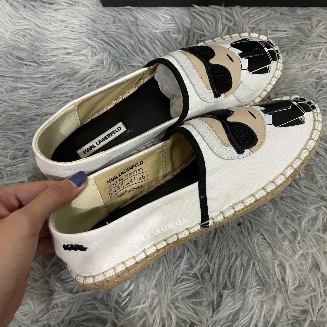 Karl lagerfeld hotsell espadrilles kamini