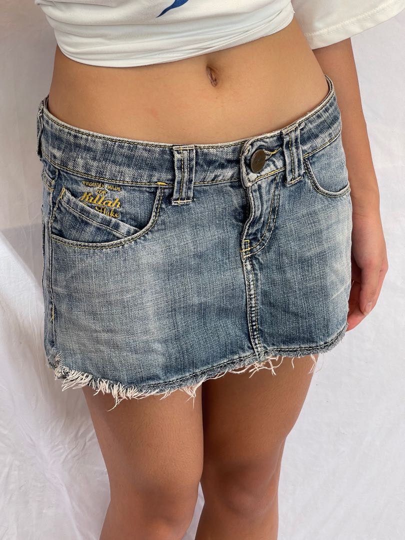 Killarney Denim Mini Skirt main image 1