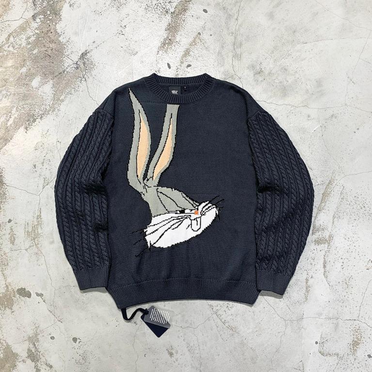 【工工】Kith X Looney Tunes Bugs Bunny Sweater 樂一通 聯名 兔巴哥 針織衣