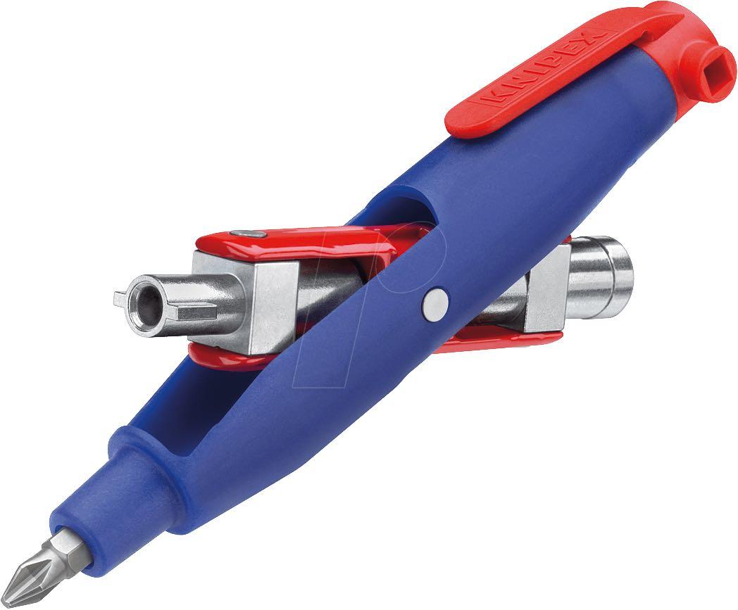Knipex 00 11 07四用方匙／三角匙／螺絲批／萬用工具, 其他